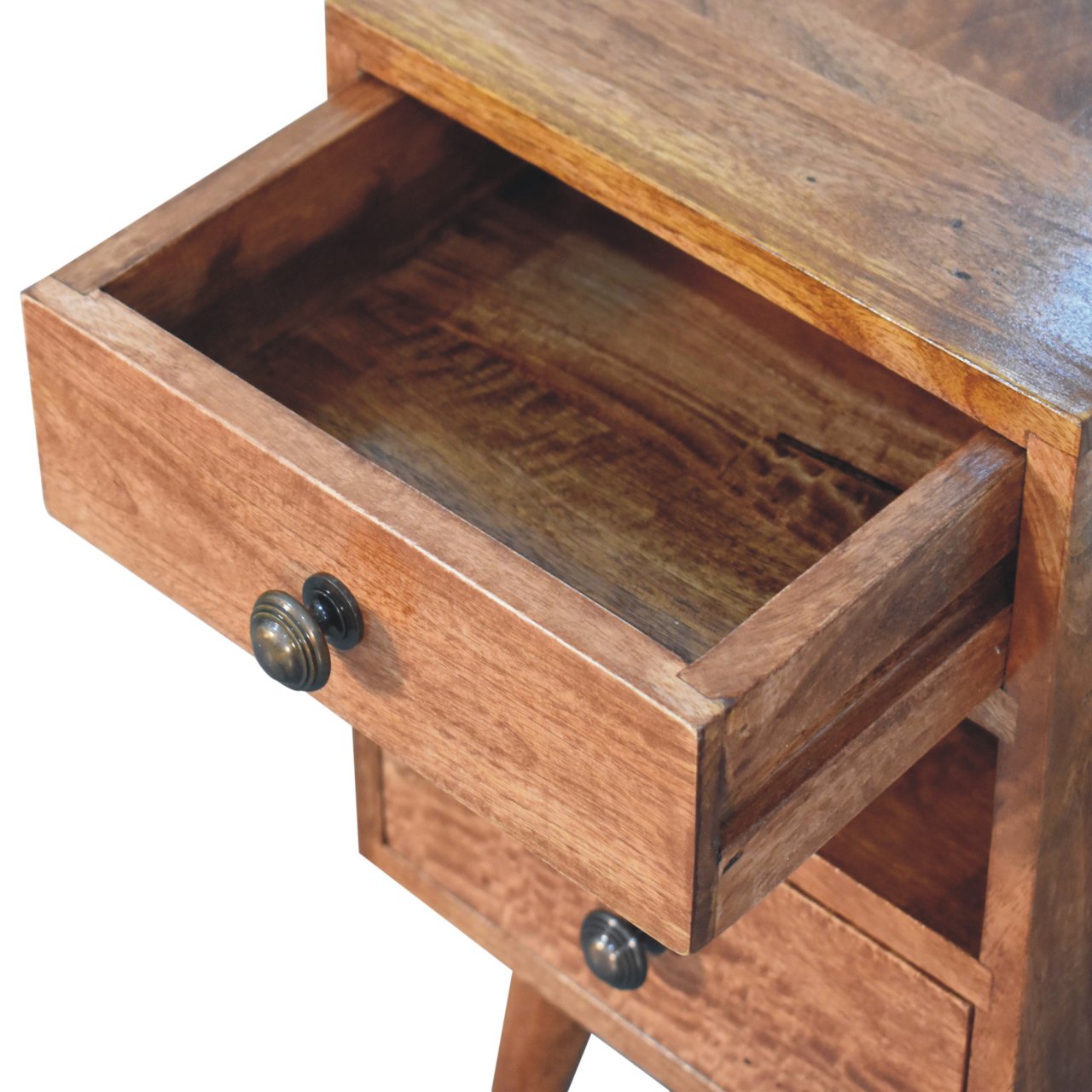 Mini Classic Multi Honey Caramel Bedside - Image 7