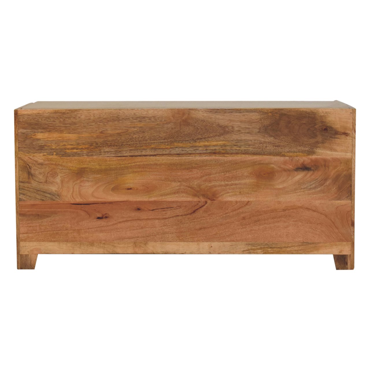 Shutter Oak-ish Shoe Bench - Image 10