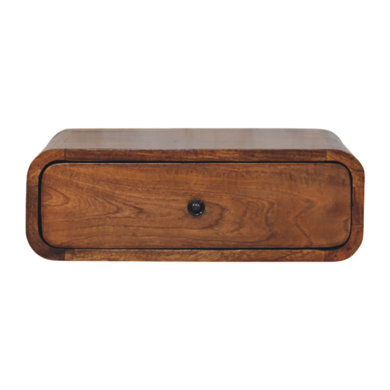 Avora Wall-Mounted Chestnut 1 Drawer Nightstand