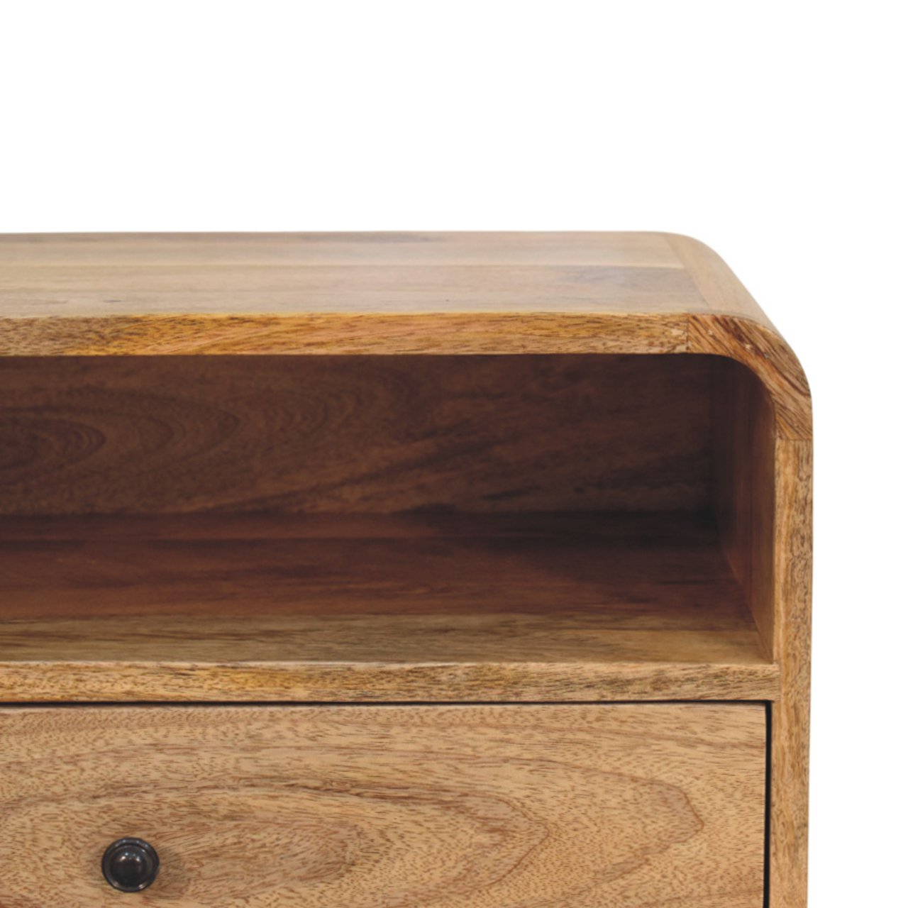 Avora Wall-Mounted Oak-ish Nightstand - Image 4