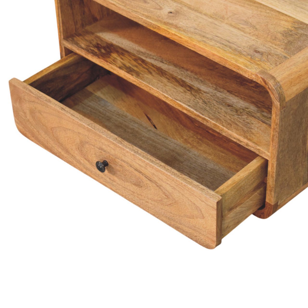 Avora Wall-Mounted Oak-ish Nightstand - Image 6