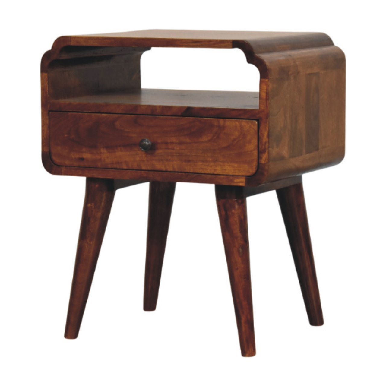 Newton Chestnut Nightstand - Image 2