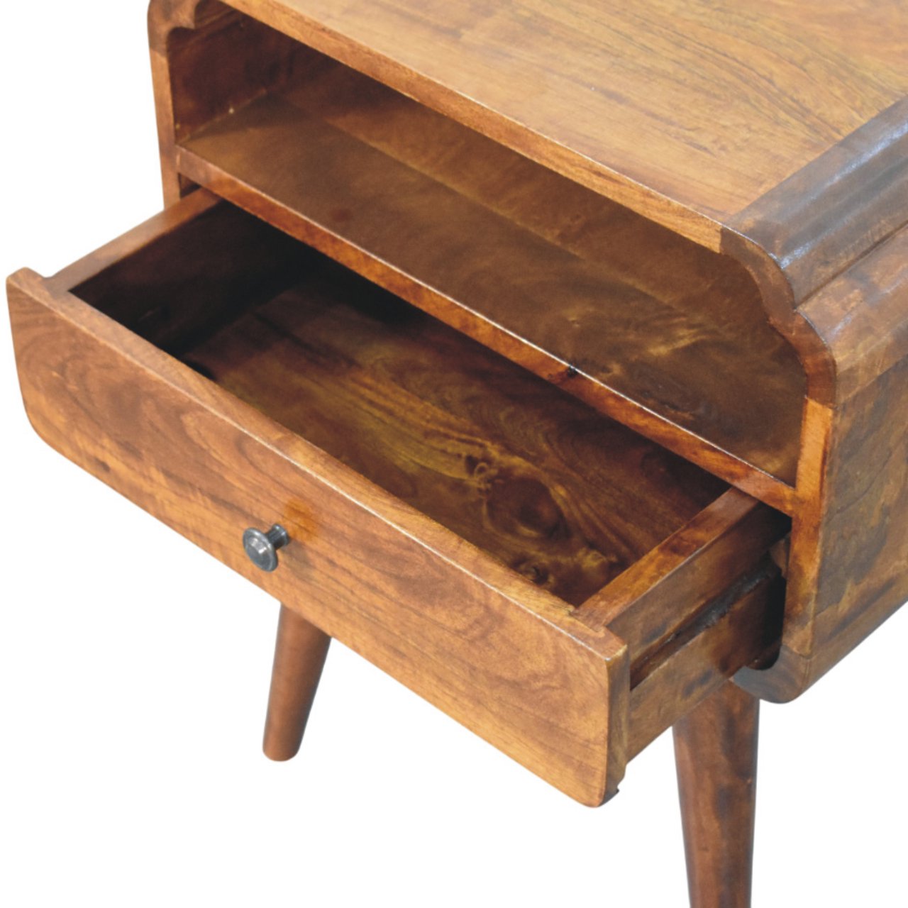 Newton Chestnut Nightstand - Image 6