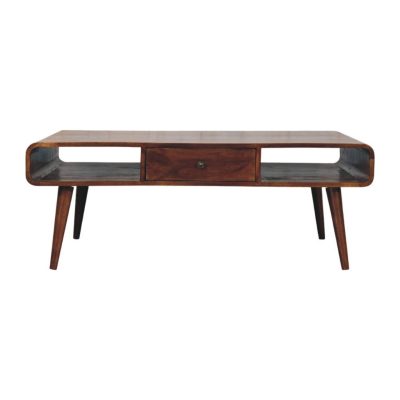 Avora 2 Drawer Chestnut Coffee Table