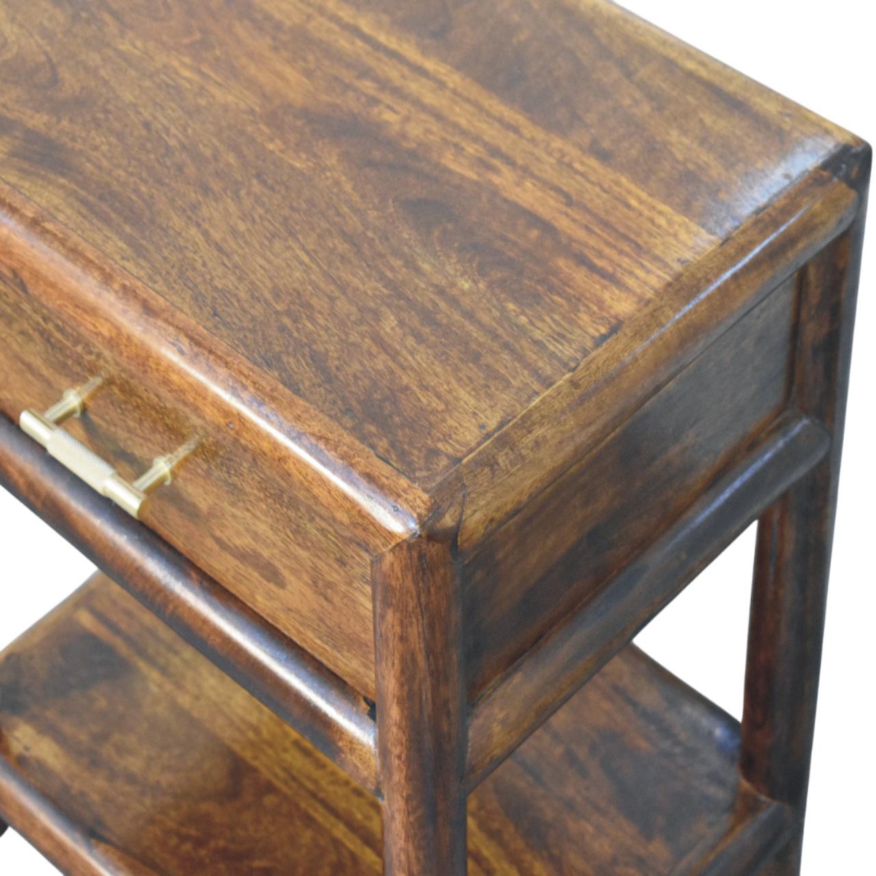 Regency Chestnut Nightstand - Image 5