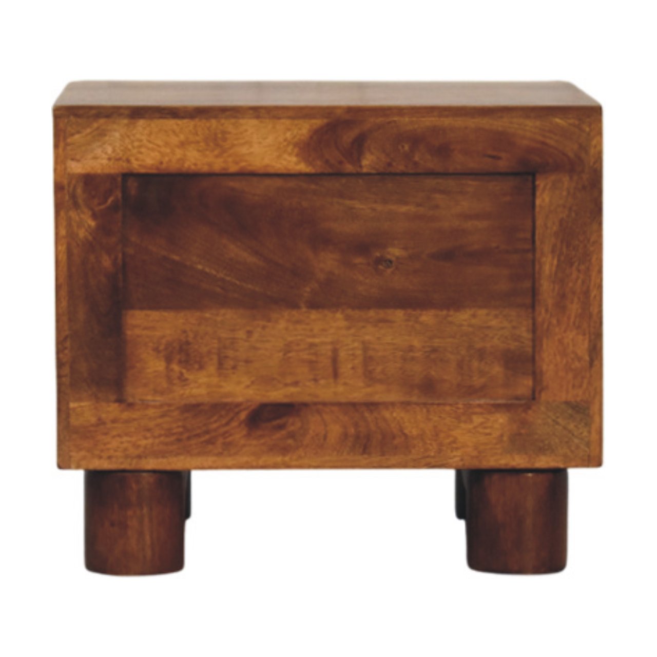 Tula 2 Drawer Chestnut Nightstand - Image 8