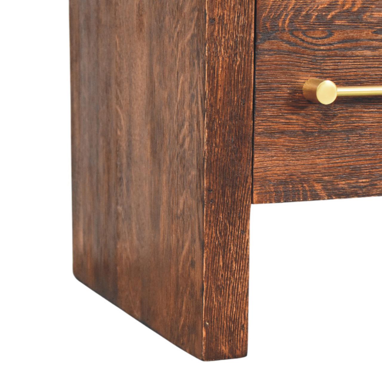 Copenhagen 2-Drawer Nightstand in Smoked Oak - Image 7