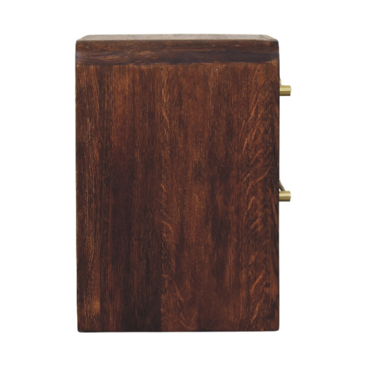 Copenhagen 2-Drawer Nightstand in Smoked Oak - Image 8