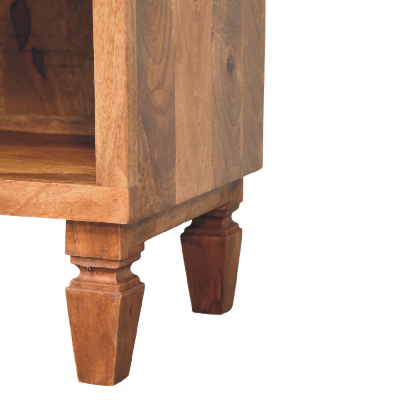 Arno Shoe Storage Unit in Golden Teak - Image 7